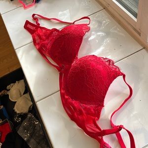 Red bra